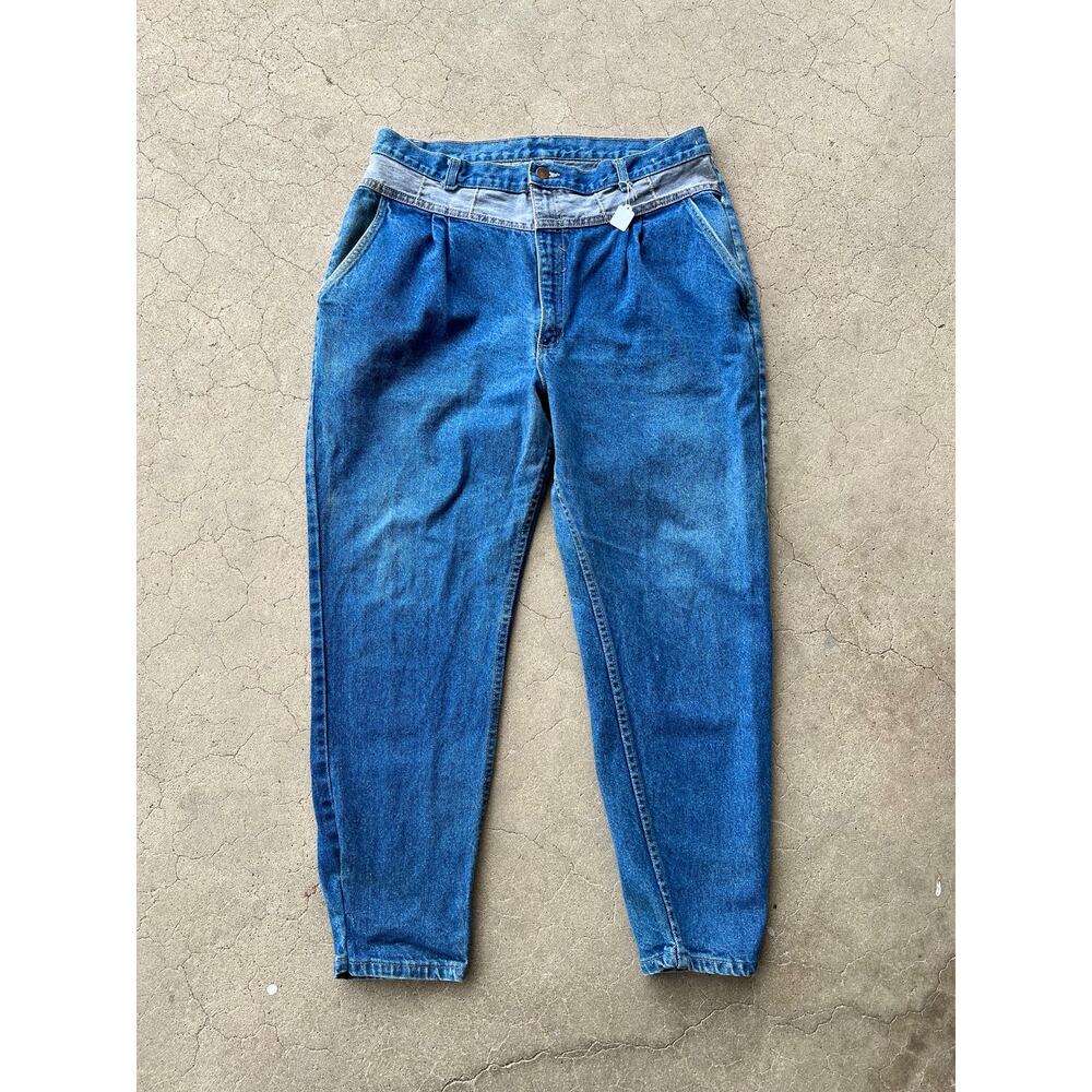 Vintage 1980's Boca Chica 100% cotton indigo denim jeans size 36